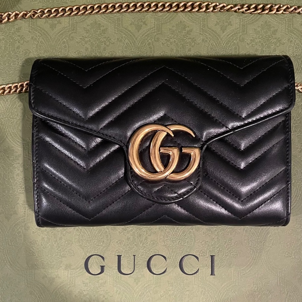 Women Gucci bag with dust bag and box